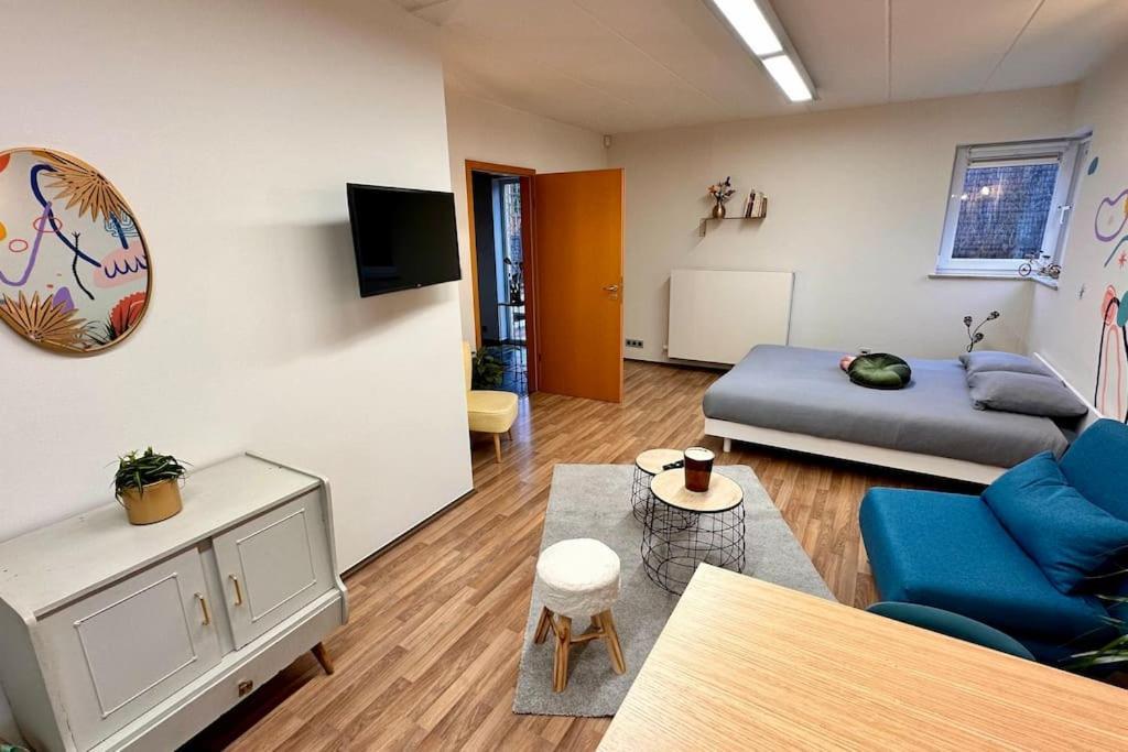 La Fresque D'Heloise - Appartement 1 Chambre 2 Lits Doubles Péruwelz 외부 사진
